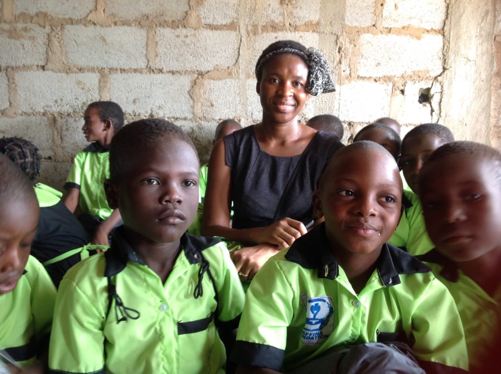 Traffina Foundation provides Educational support to internally displaced children at restlement camps