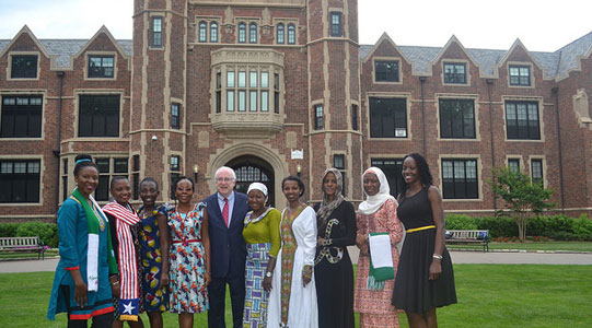 Wagner College Welcomes 2015 Mandela Washington Fellows from Africa #MWF2015 #YALI2015